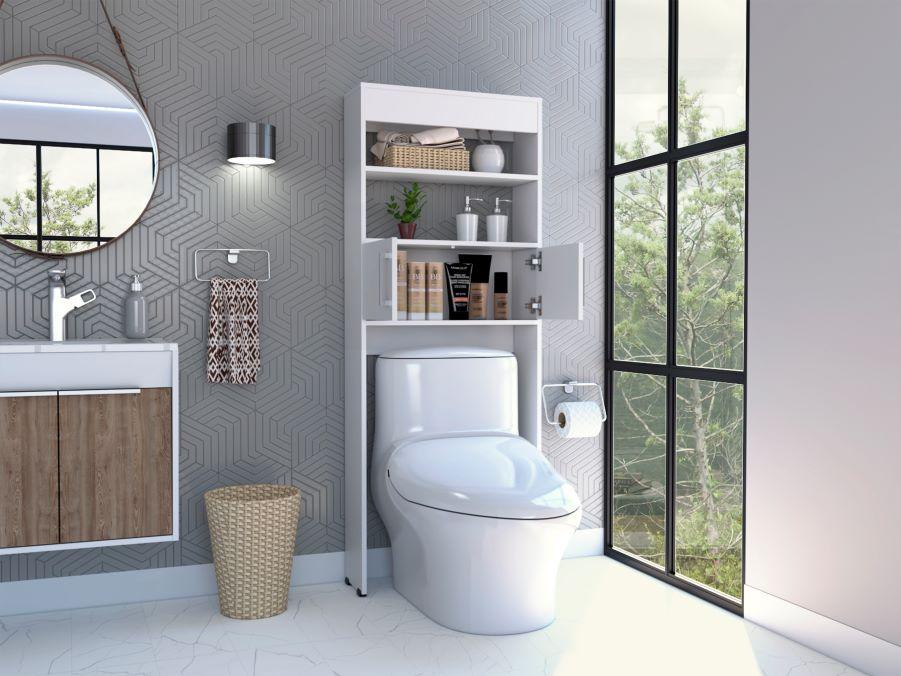 Combo para Baño Morgana, incluye Gabinete y Mueble Lavamanos.