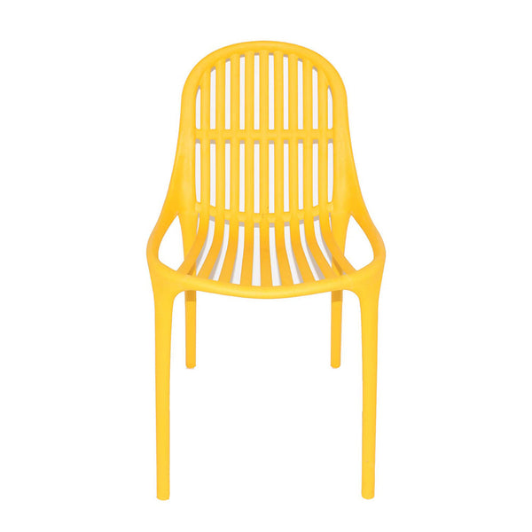 Silla Plástica Alteza, Amarilla