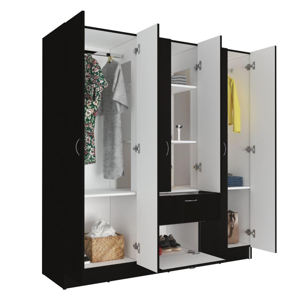 Combo para Habitación Monroe, incluye Biblioteca y Closet.