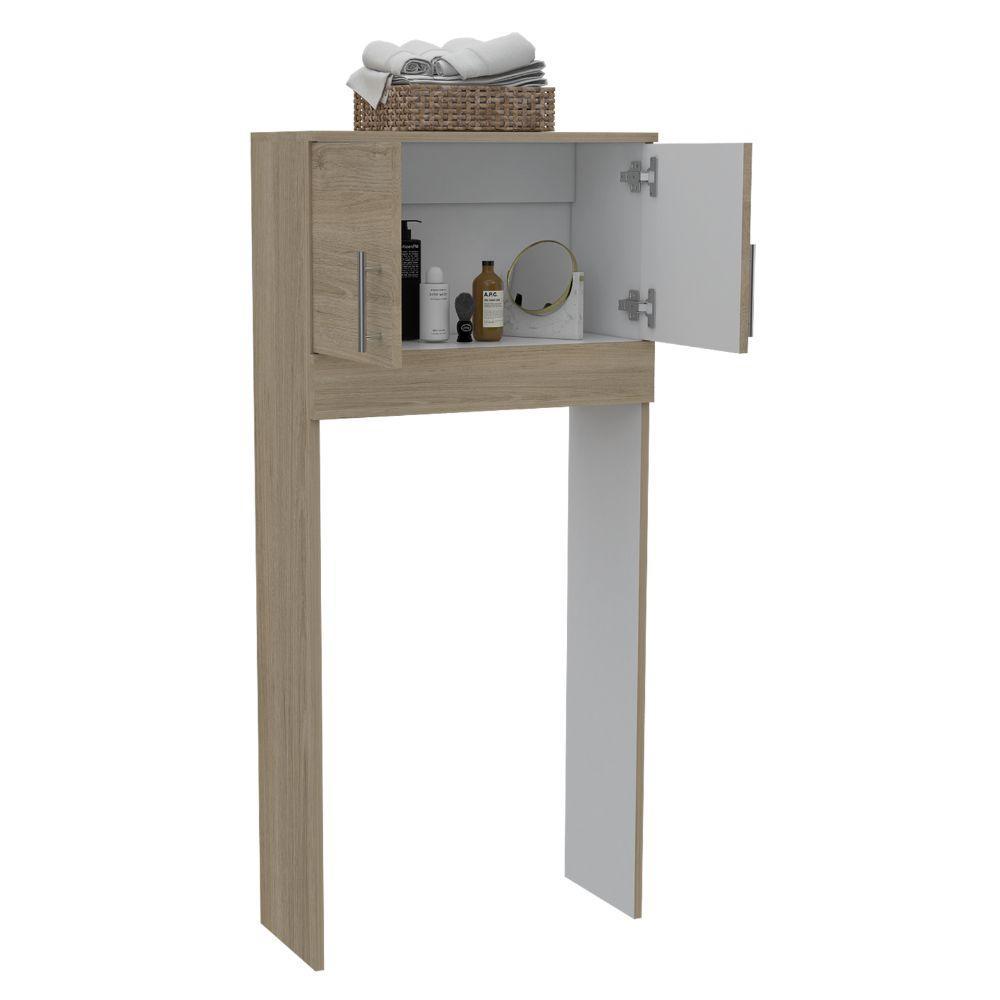 Gabinete de Baño Aqua color Beige y Blanco.