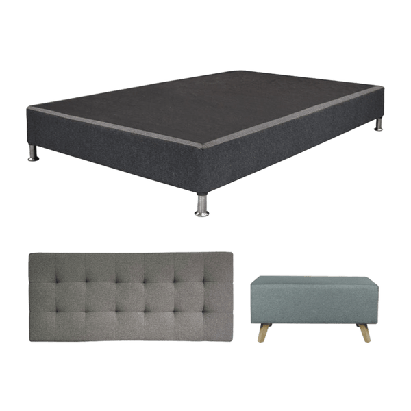 Combo para Habitación, Incluye Cabecero, Banqueta y Base Cama