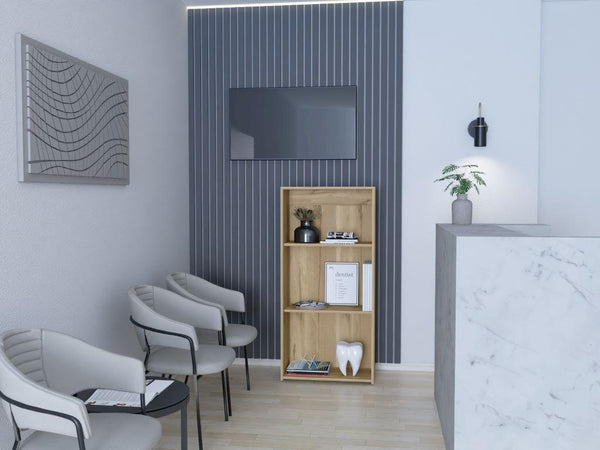 Mueble Multiusos Leroy color Cafe Claro Para Ambientes.