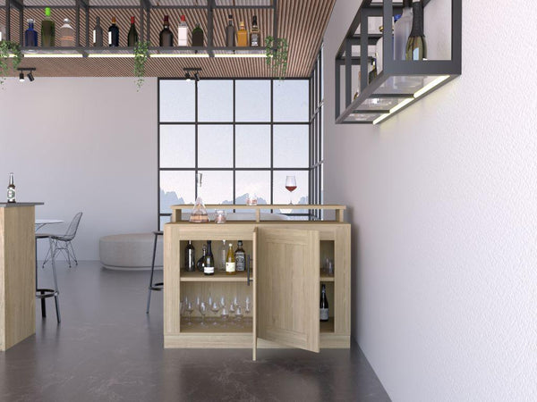 Mueble Multiusos Elica color Beige Para Ambientes.