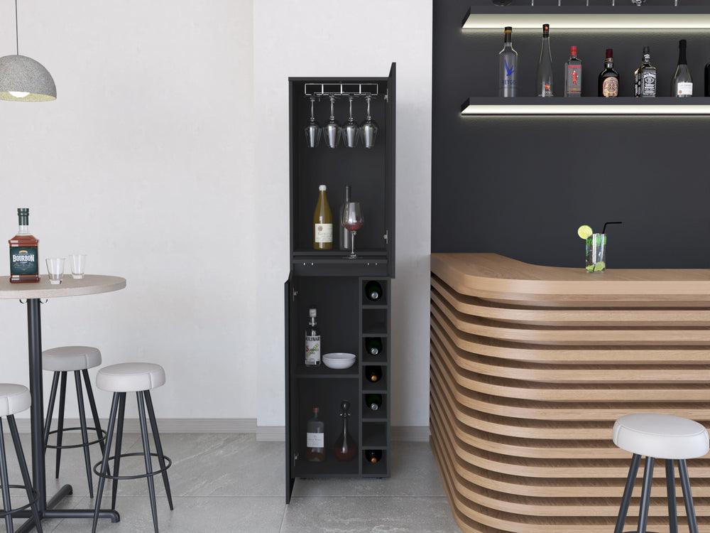 Mueble Multiusos Yeko, Wengue, con 2 Puertas y Amplio Espacio de Almacenamiento - VIRTUAL MUEBLES