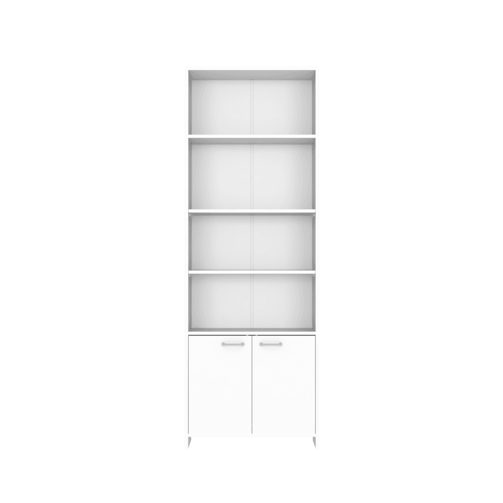 Biblioteca Milán color Blanco Duqueza para Oficina.
