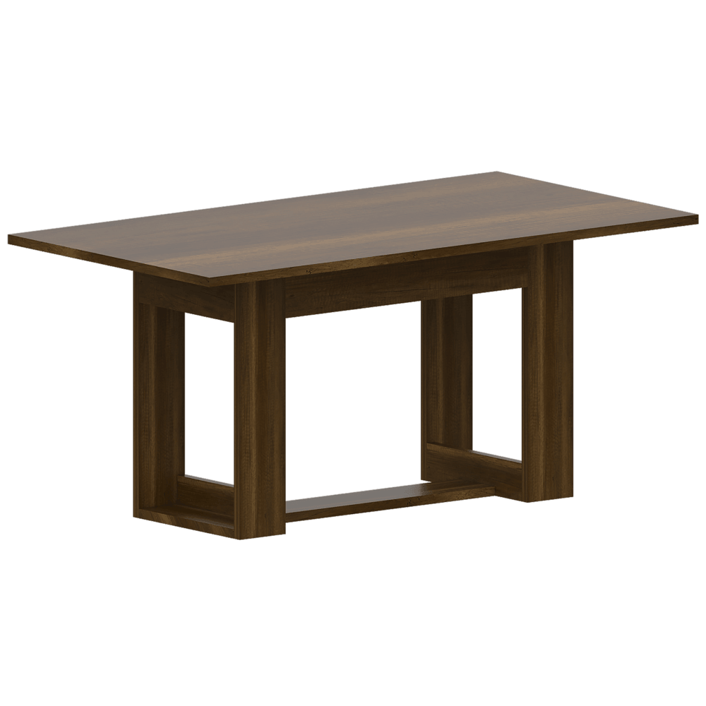 Combo Comedor Sonora, Cobre, Café Claro y Chocolate, Incluye Comedor y 6 Sillas - VIRTUAL MUEBLES