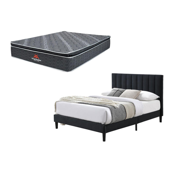 Combo Para Habitación Bender, Incluye Cama Doble y Colchon 140x190