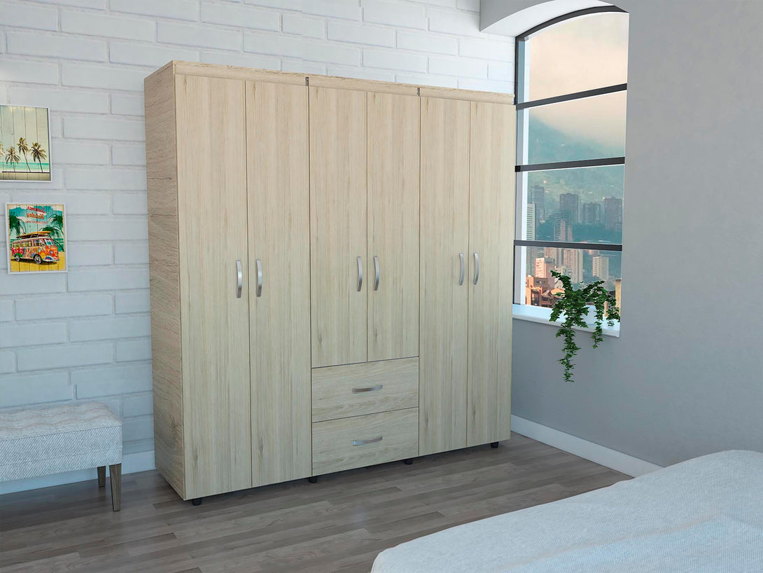 Combo para Habitación Aria, Incluye Closet y Mesa TV.
