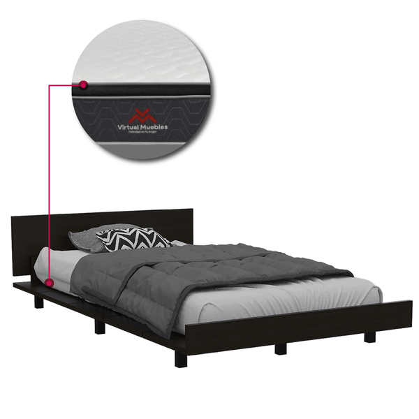 Combo para Habitación Mihai, incluye Cama sencilla y Colchón.
