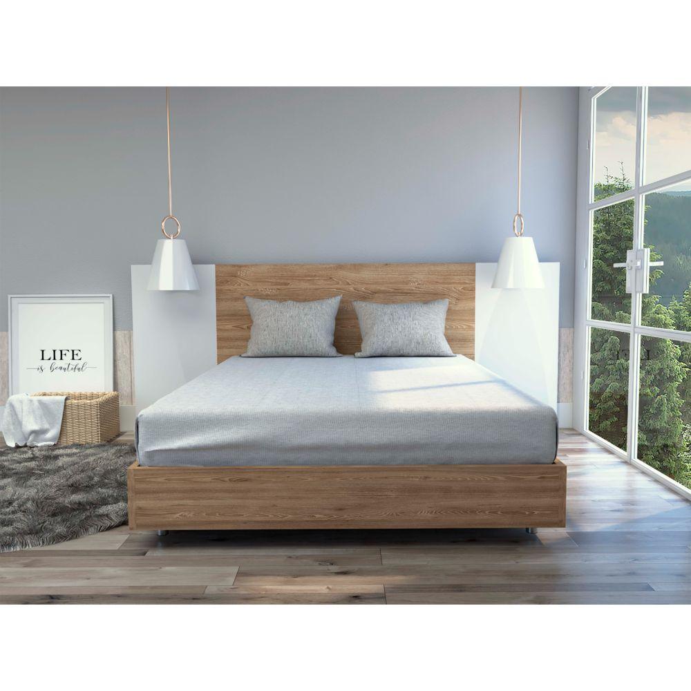 Combo para Habitación Baruj, incluye Cama Doble y Colchón.