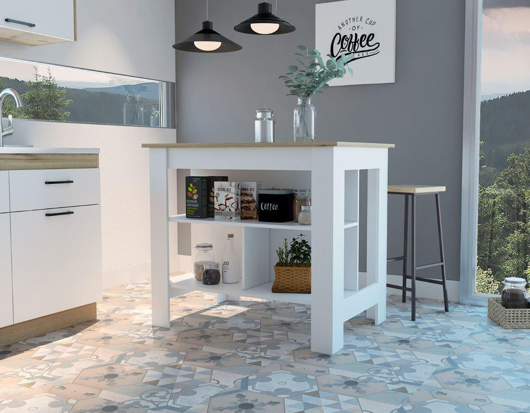 Combo para Cocina Doha, incluye Mueble Auxiliar y Alacena.