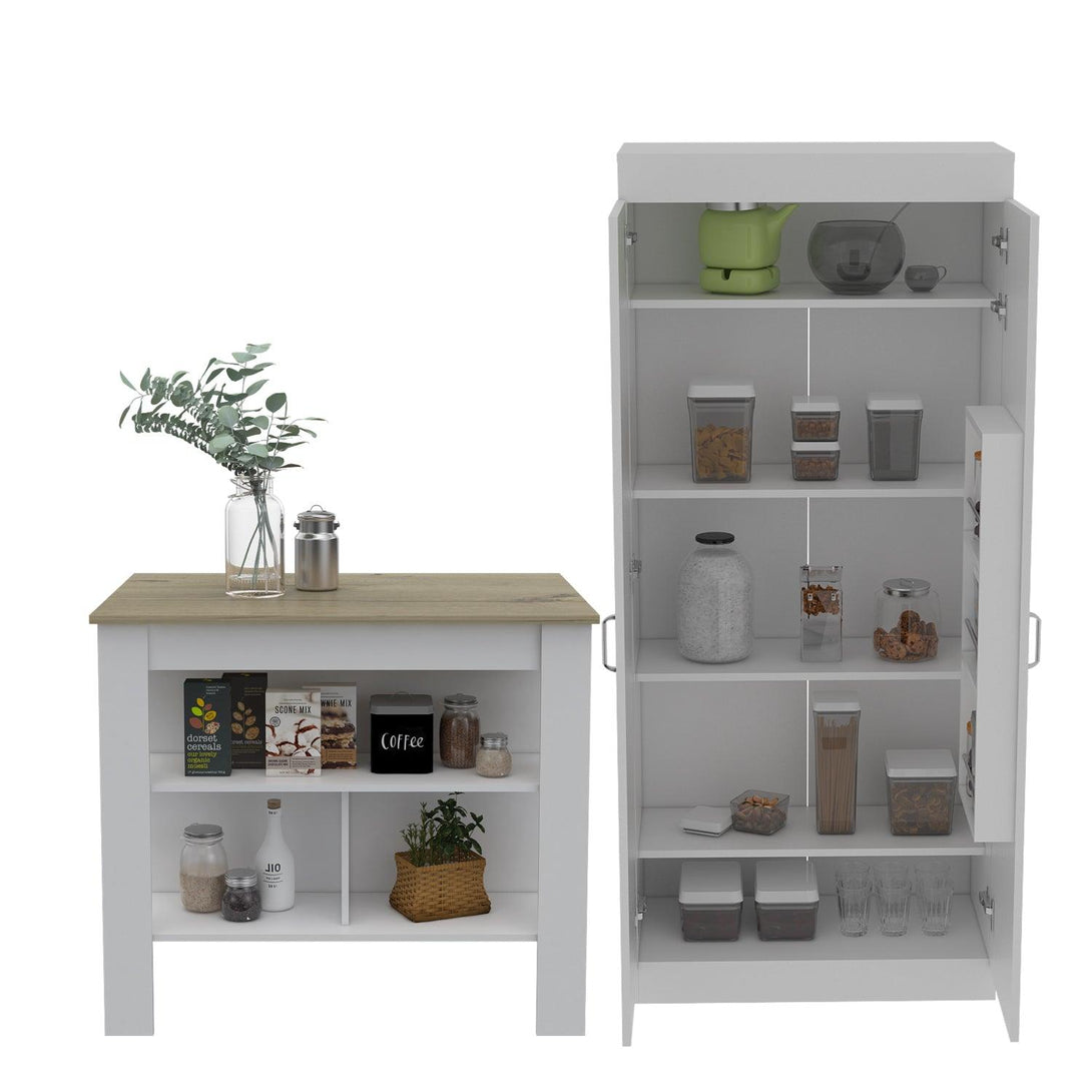 Combo para Cocina Doha, incluye Mueble Auxiliar y Alacena.