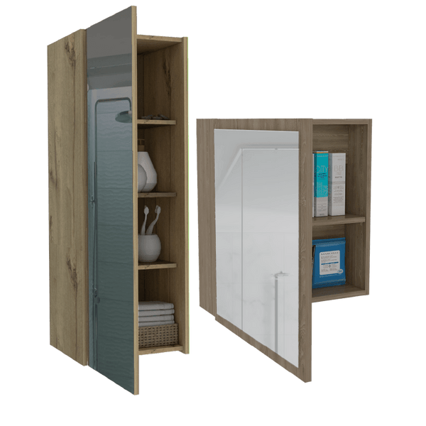 Combo para Baño Heracles, incluye Mueble Organizador y Gabinete.