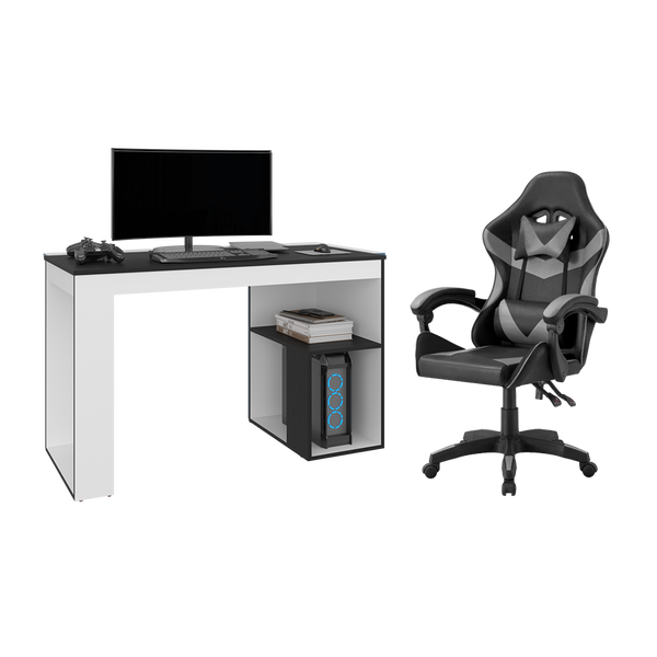 Combo Gamer Queen, incluye Escritorio y Silla Gamer