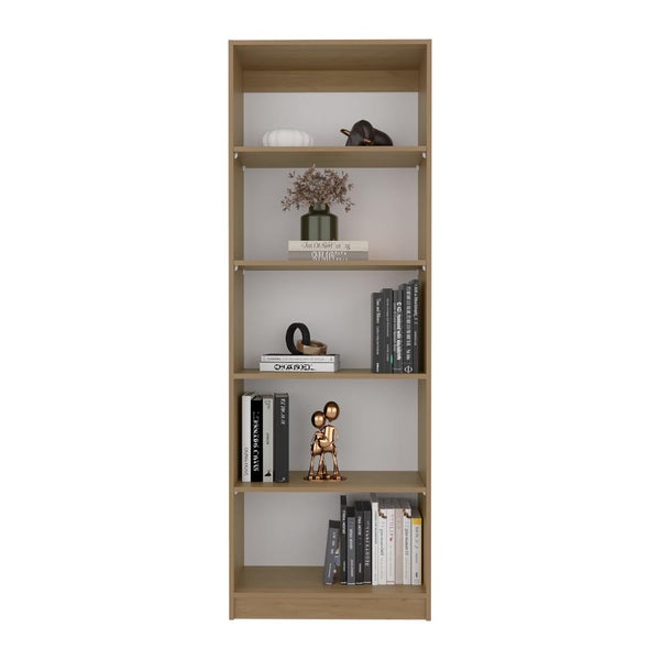 Biblioteca Home, Fresno Europeo y Blanco, con Cuatro Entrepaños ZF