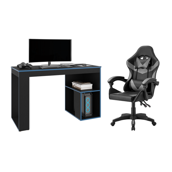 Combo Gamer Menta, incluye Escritorio y Silla Gamer