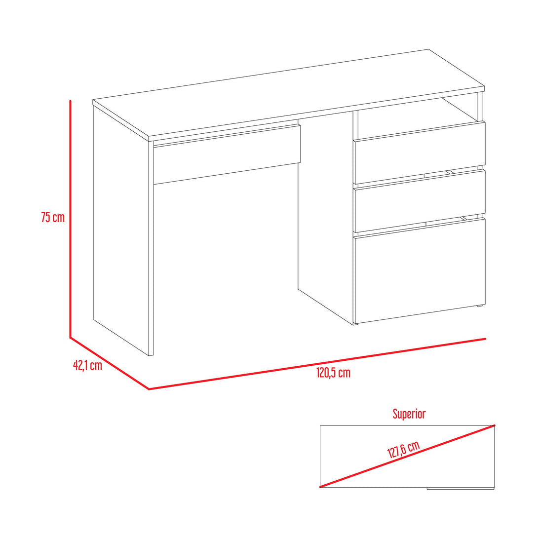Combo para Oficina Ersa, incluye Escritorio y Silla.