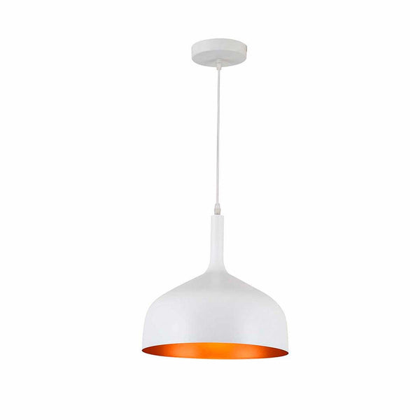 Lámpara Colgante Ring, Blanco - VIRTUAL MUEBLES