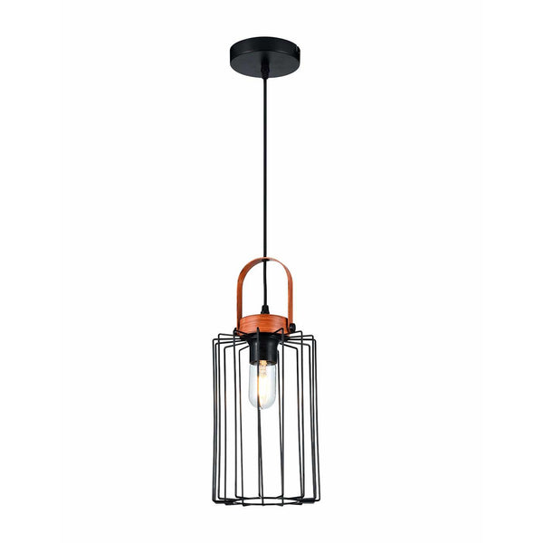 Lámpara Colgante Aymar Large, Negro - VIRTUAL MUEBLES