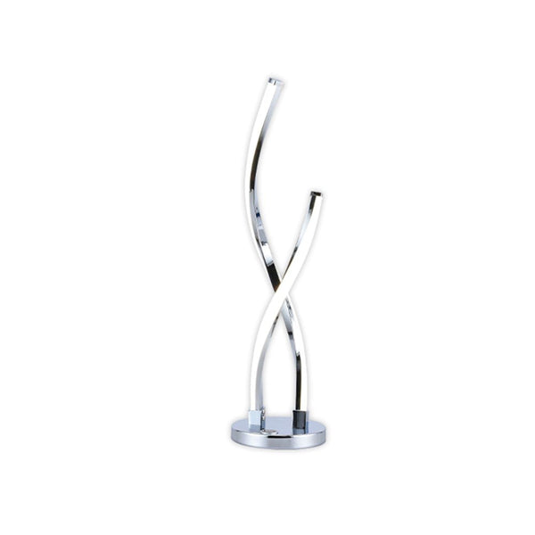 Lámpara De Mesa Led, Plata