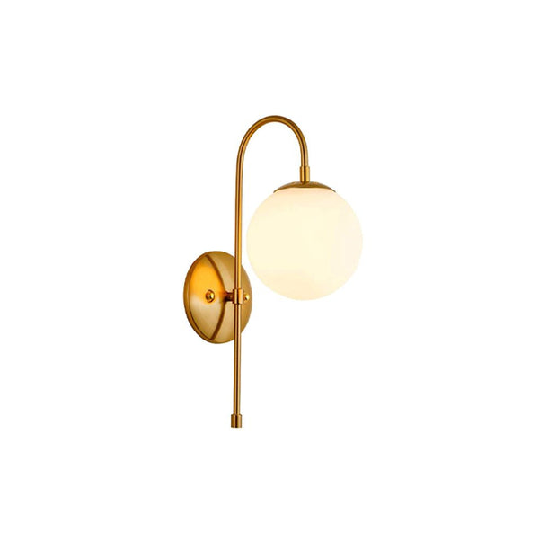 Lámpara Fara De Pared, Dorado