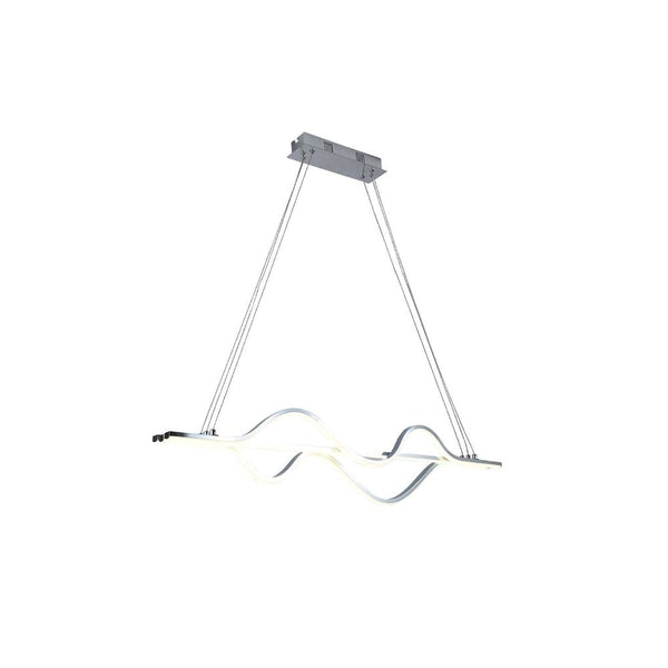 Lámpara Led Colgante, Cromo