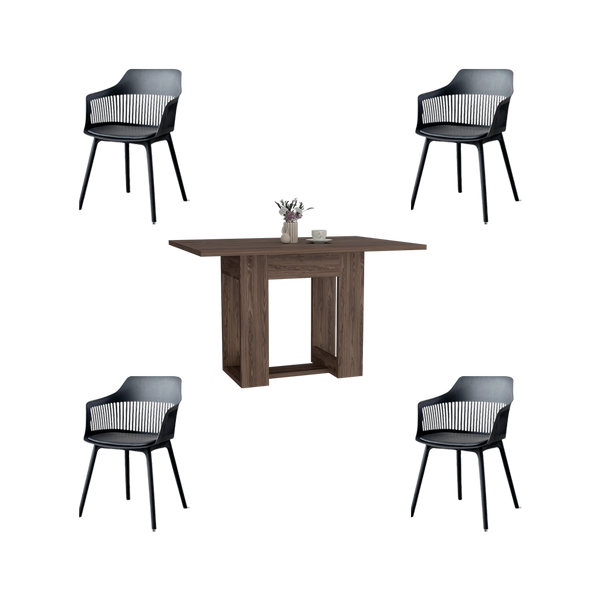 Combo Comedor Piten , Incluye Comedor y 4 sillas