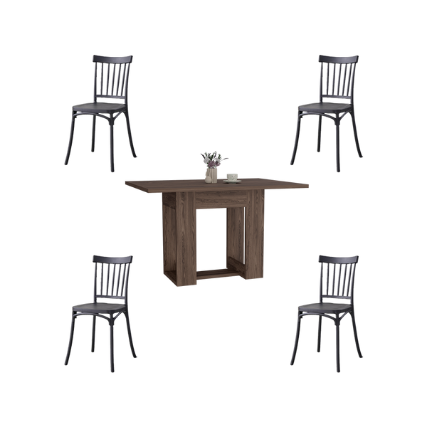 Combo Comedor Herum , Incluye Comedor y 4 sillas