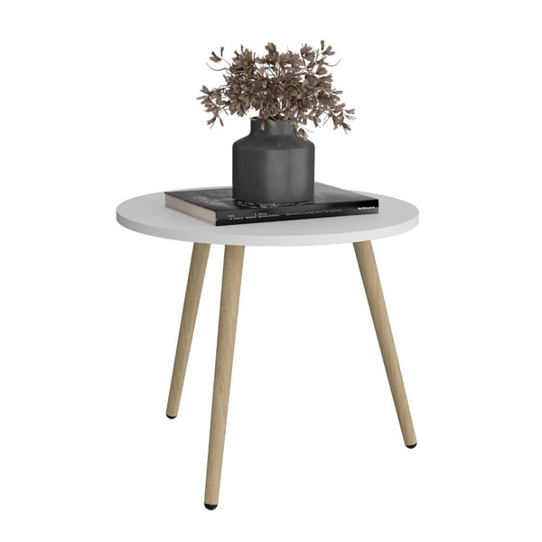 Mesa Auxiliar Toledo, Blanco, estilo nordico