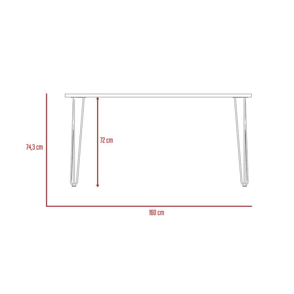 Combo Comedor Bomira, Miel, Chocolate y Café Claro, Incluye Comedor y 6 Sillas - VIRTUAL MUEBLES