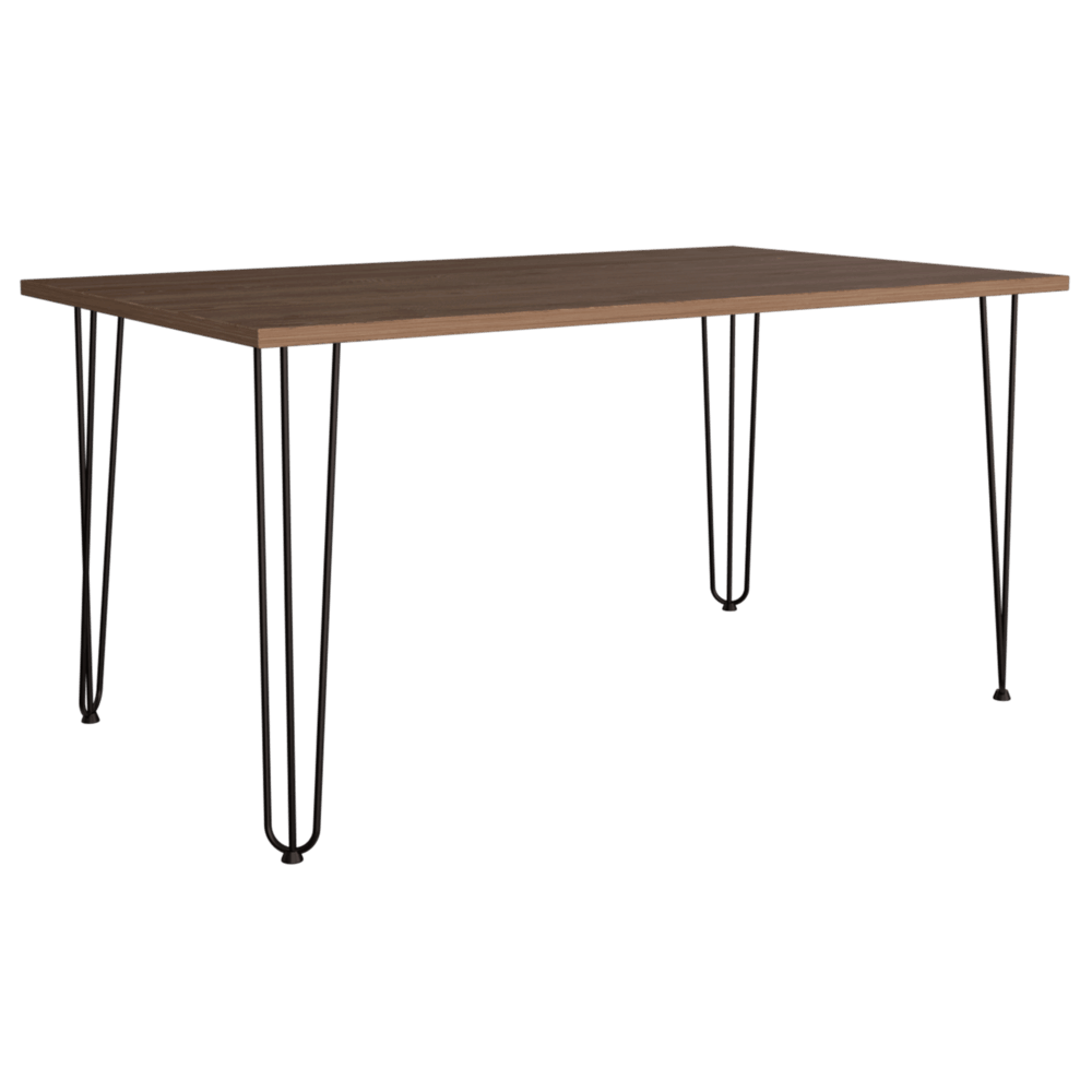 Combo Comedor Bomira, Miel, Café Claro y Chocolate, Incluye Comedor y 6 Sillas - VIRTUAL MUEBLES