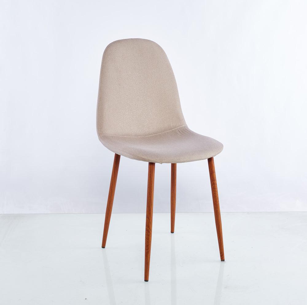 Combo Comedor Demby, Beige, Café Claro y Chocolate, Incluye Comedor y 6 Sillas - VIRTUAL MUEBLES