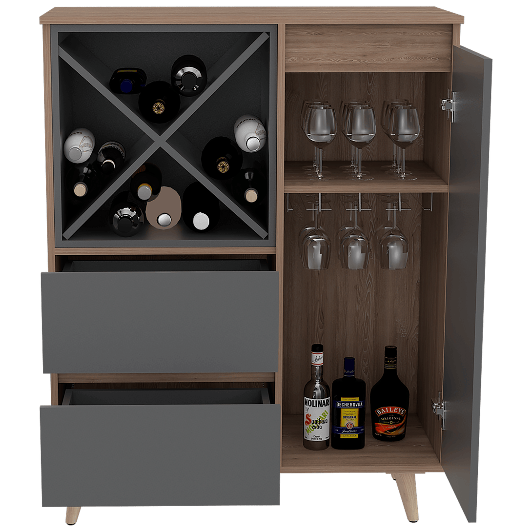 Combo para Sala Nox, incluye Mesa de Centro y Mueble Bar.