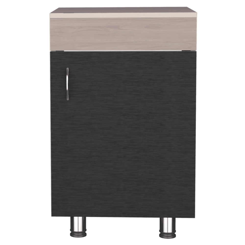 Mueble Lavamanos Coralyn, Wengue y Nacar, con Amplio Espacio de Almacenamiento - VIRTUAL MUEBLES