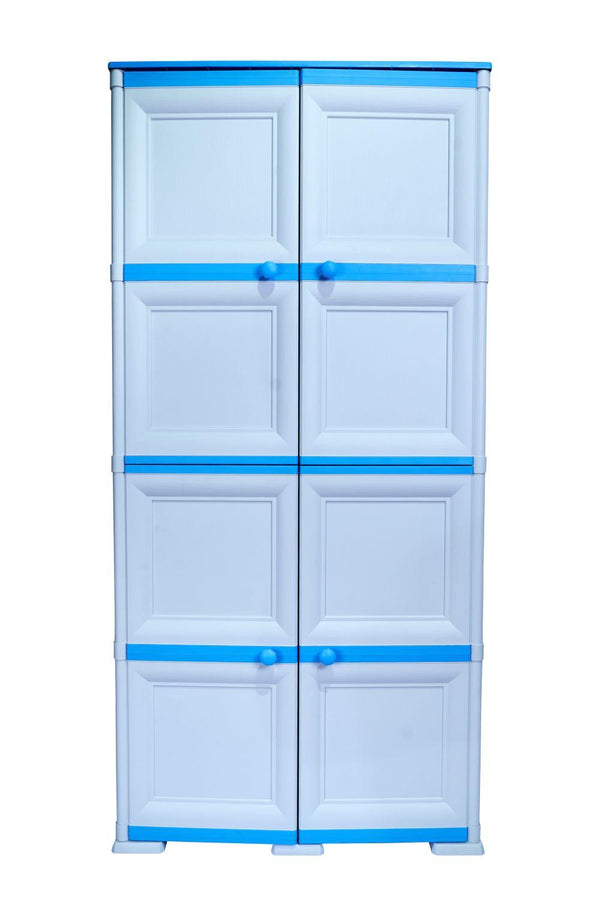 Mueble Organizador Elegance Da Vinci Liso color Infantil Azul para Habitación.