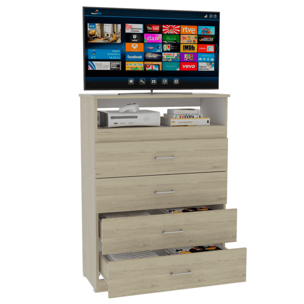 Organizador Barlovento color Beige y Blanco para Habitación.
