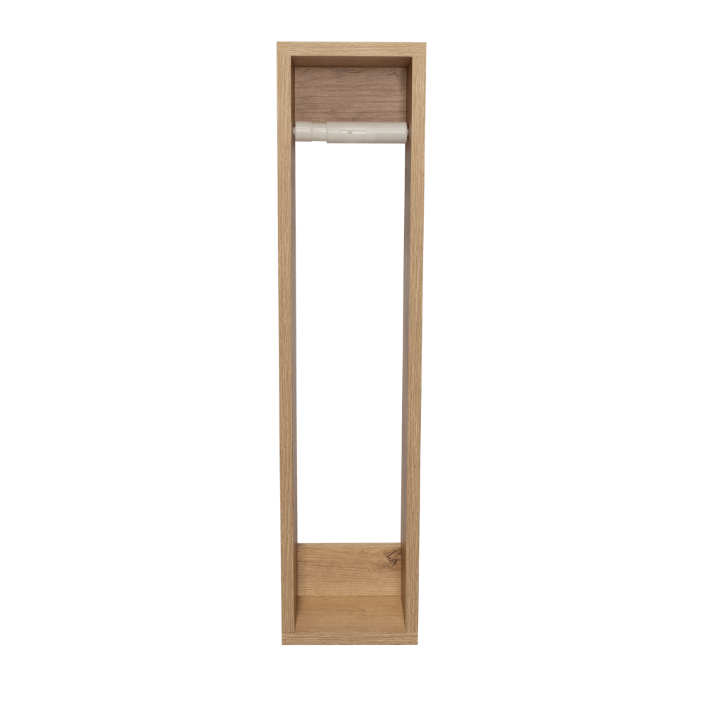 Organizador de Papel Balí, Beige, con almacenamiento para cuatro rollos - VIRTUAL MUEBLES