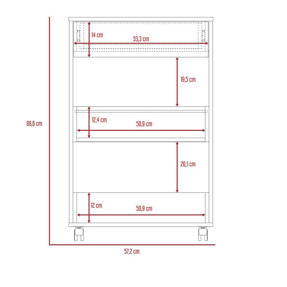 Combo Para Cocina Almería Incluye Cocina Integral y Mesa Auxiliar.