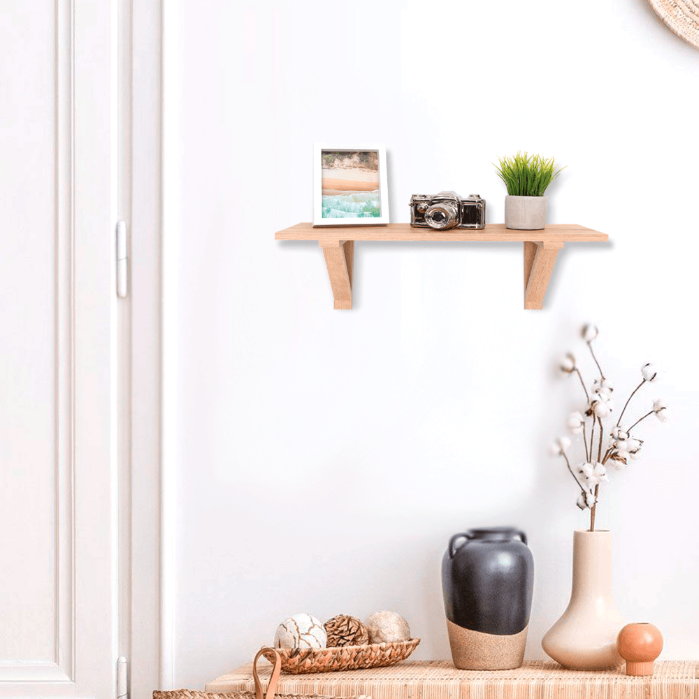 Repisa Rectangular Bella, Beige, X2 Unidades - VIRTUAL MUEBLES