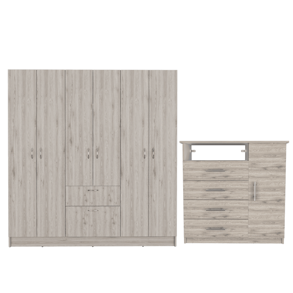 Combo para Habitación Runar, incluye Closet y Organizador.