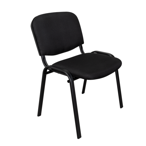 Silla Interlocutora, Negro, Con espaldar y diseño sencillo X2