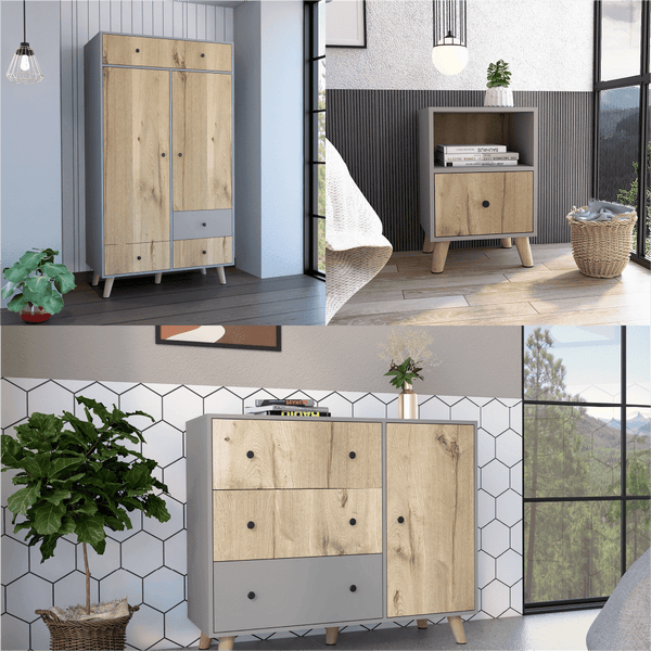 Combo para Habitación Esko, incluye Closet.