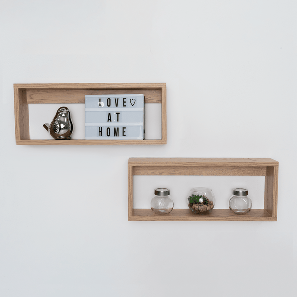 Set Repisas Duo, Beige, X4 Unidades - VIRTUAL MUEBLES