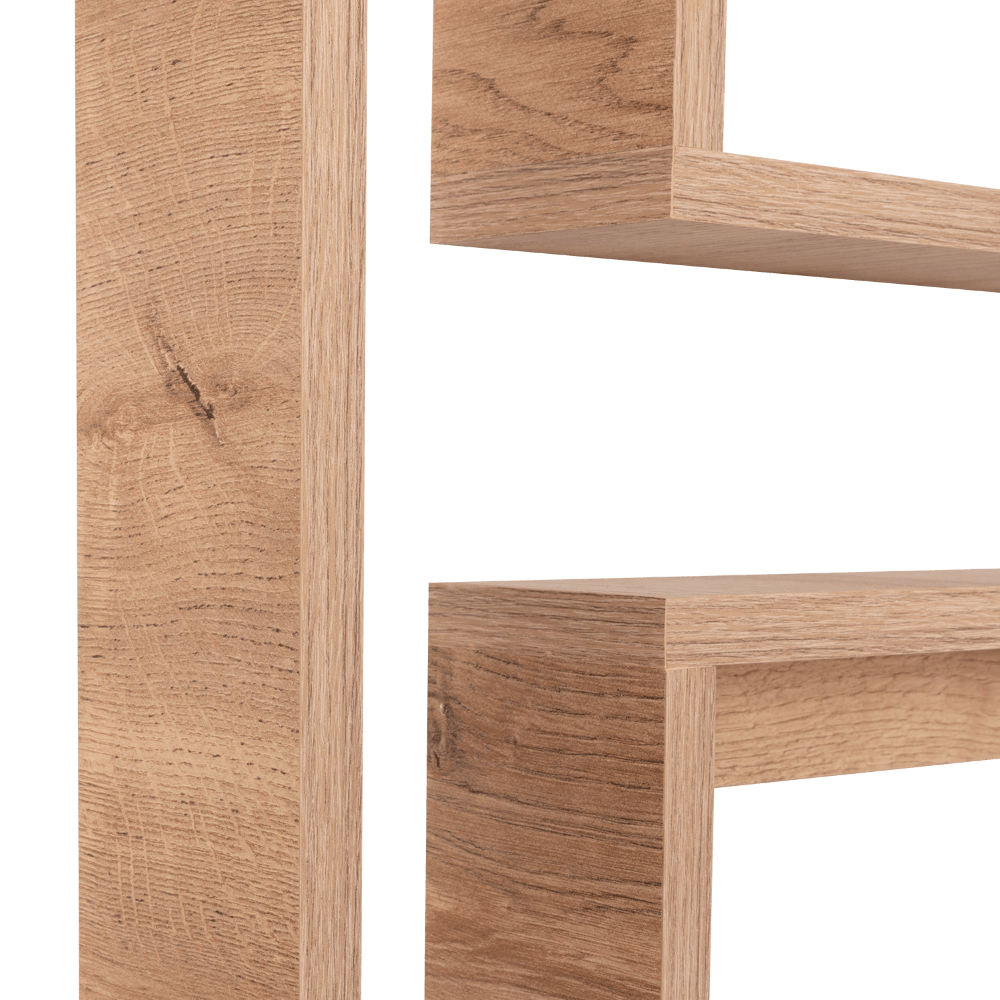 Set de Repisas Rectangulares Utah, Beige, X8 Unidades - VIRTUAL MUEBLES