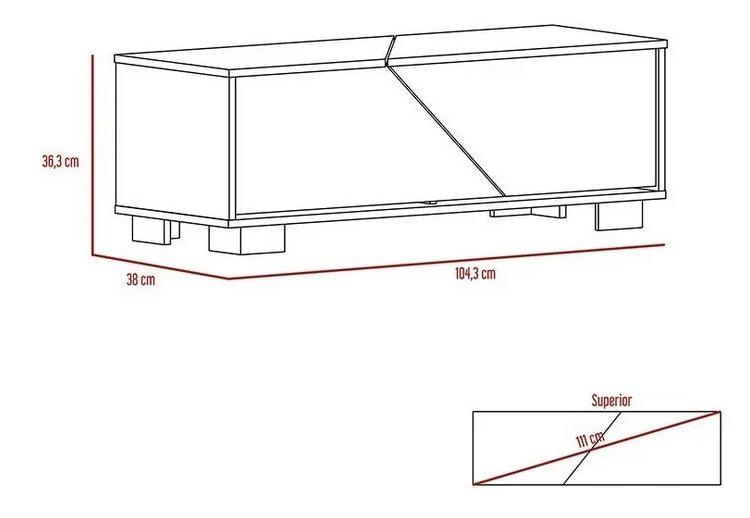 Combo para Sala Yanik, incluye Mesa para Tv.