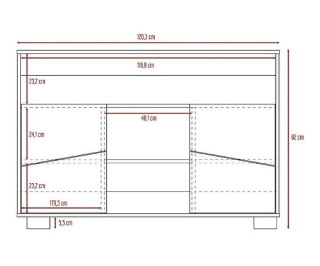 Combo para Sala Yanik, incluye Mesa para Tv.